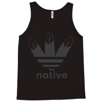 Native American Design T  Shirt Native American 3 Feather Design Black Tank Top | Artistshot