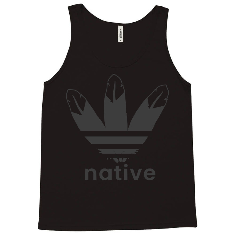 Native American Design T  Shirt Native American 3 Feather Design Black Tank Top by sliceshit | Artistshot