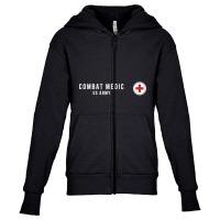 Army Combat Medic Veteran Youth Zipper Hoodie | Artistshot