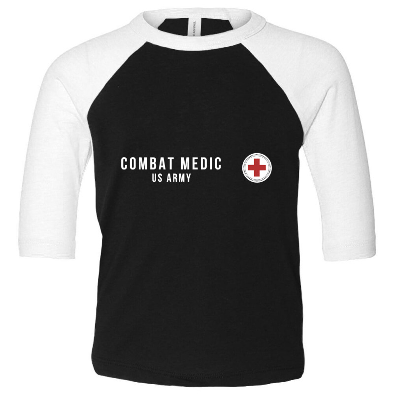 Army Combat Medic Veteran Toddler 3/4 Sleeve Tee by bakien89 | Artistshot