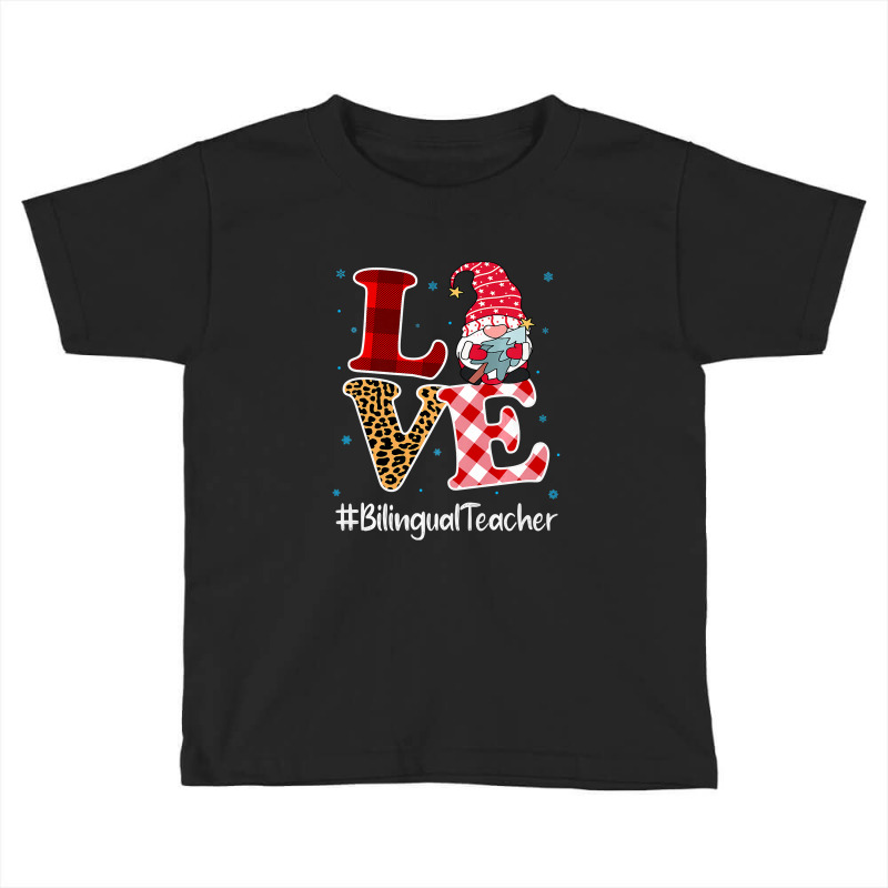 Love Bilingual Teacher Gnome Christmas Matching Pajamas Xmas Premium T Toddler T-shirt by Michael_Wineinger | Artistshot