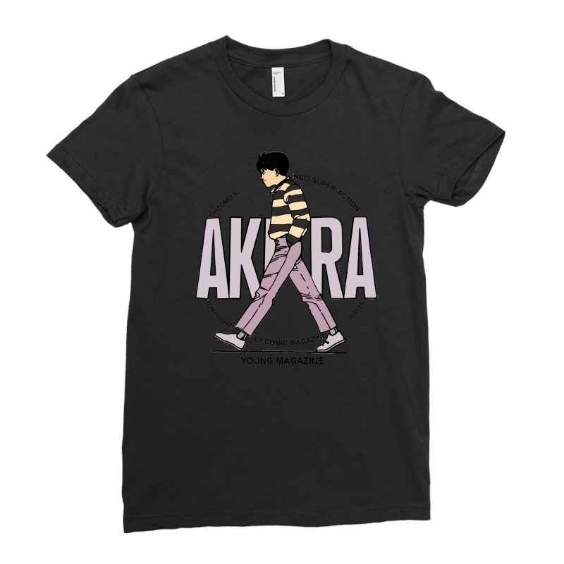 Akira Anime Young Magazine Ladies Fitted T-Shirt by kikototoriko | Artistshot