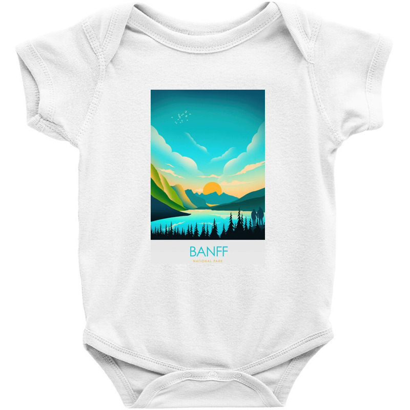 Banff National Park Baby Bodysuit by Jamesoney | Artistshot