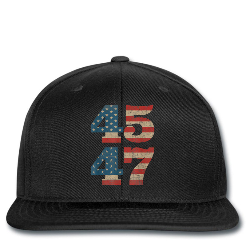  Number 47 hat, American Flag 47 hat, Embroidered