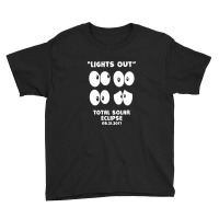 Lights Out, Total Solar Eclipse 08.21.2017 Youth Tee | Artistshot