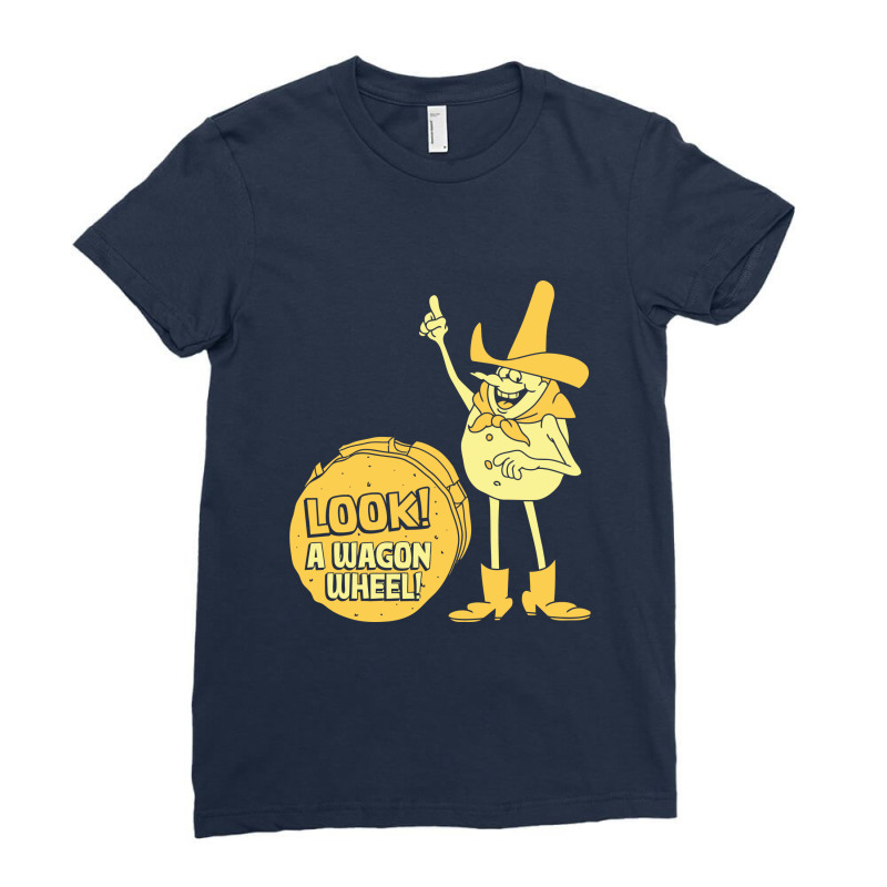 Look A Wagon Wheel Classic Ladies Fitted T-shirt | Artistshot