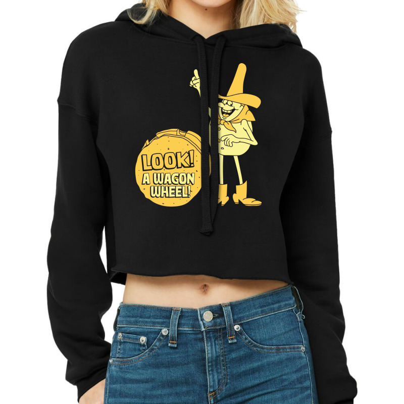 Look A Wagon Wheel Classic Cropped Hoodie | Artistshot