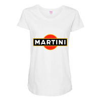 Martini Maternity Scoop Neck T-shirt | Artistshot