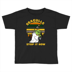 seagulls stop it now vintage shirt Toddler T-shirt | Artistshot