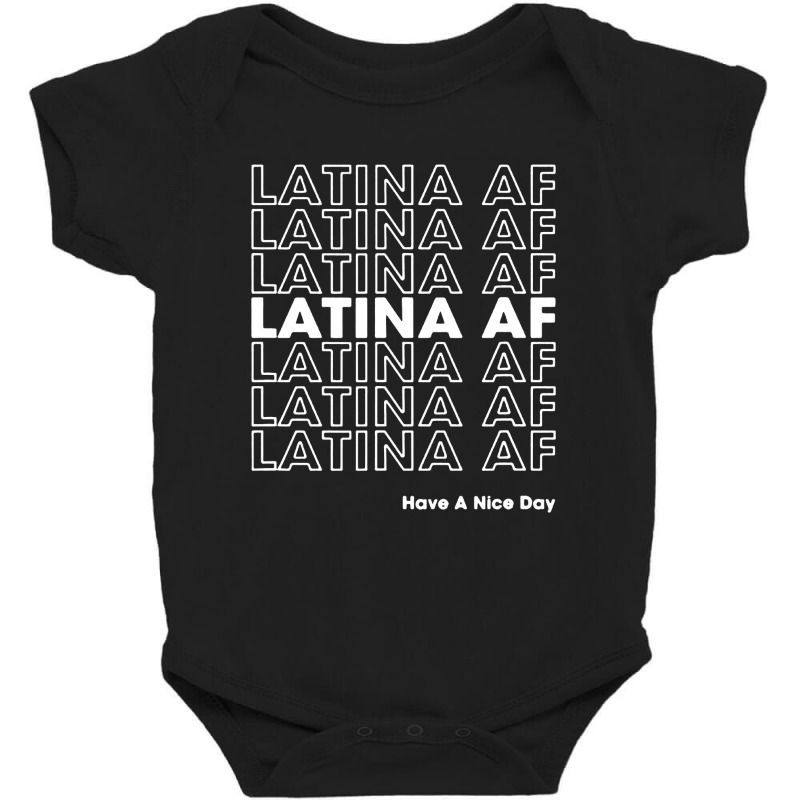 Latina Pride Baby Bodysuit by Mom tees | Artistshot