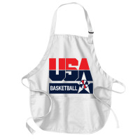 Usa Basket Medium-length Apron | Artistshot