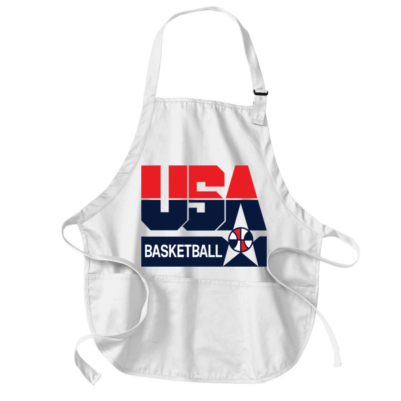 Usa Basket Medium-length Apron | Artistshot