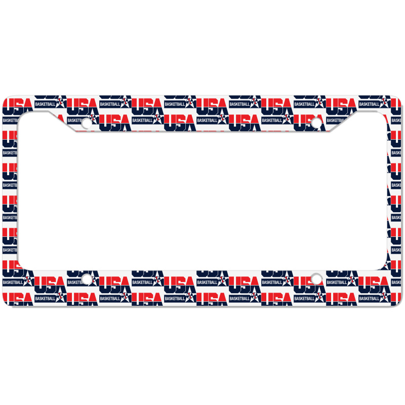 Usa Basket License Plate Frame | Artistshot