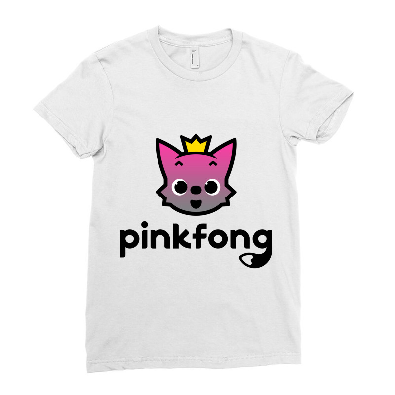 Pinkfong Classic Ladies Fitted T-Shirt by DropShop | Artistshot