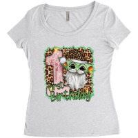 First Birthday Yoda Women's Triblend Scoop T-shirt | Artistshot