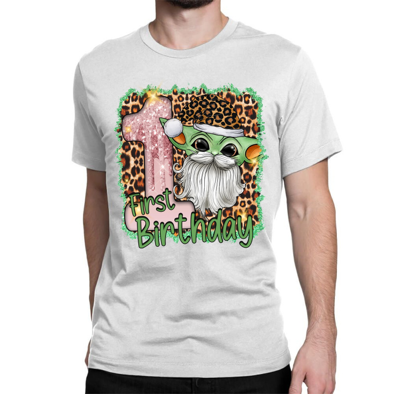 First Birthday Yoda Classic T-shirt | Artistshot