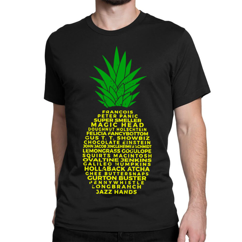 Pineapple Classic T-shirt by Mom tees | Artistshot