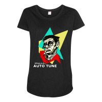 Original Auto Tune Maternity Scoop Neck T-shirt | Artistshot