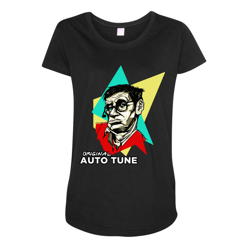 Original Auto Tune Maternity Scoop Neck T-shirt by Mom tees | Artistshot