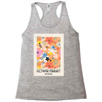 Flower Market Amsterdam Racerback Tank | Artistshot