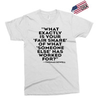 Quote Thomas Sowell Exclusive T-shirt | Artistshot