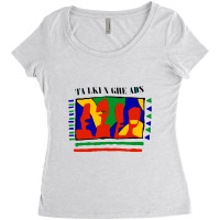 Ta Lki N Ghe Ads Women's Triblend Scoop T-shirt | Artistshot