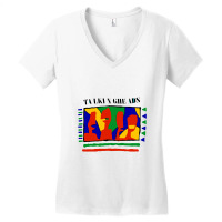 Ta Lki N Ghe Ads Women's V-neck T-shirt | Artistshot