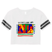 Ta Lki N Ghe Ads Scorecard Crop Tee | Artistshot