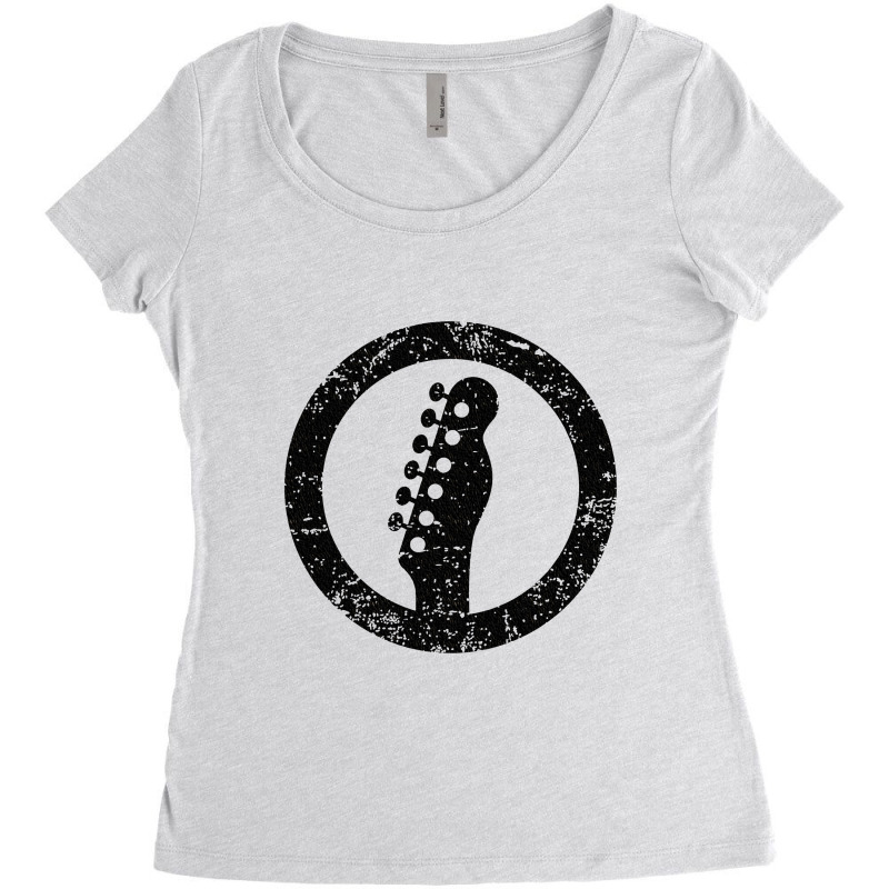 Telecaster Headstock Women's Triblend Scoop T-shirt by jhonsonrames | Artistshot