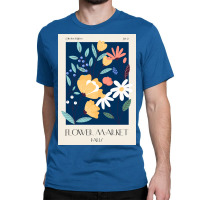 Flower Market Paris Classic T-shirt | Artistshot