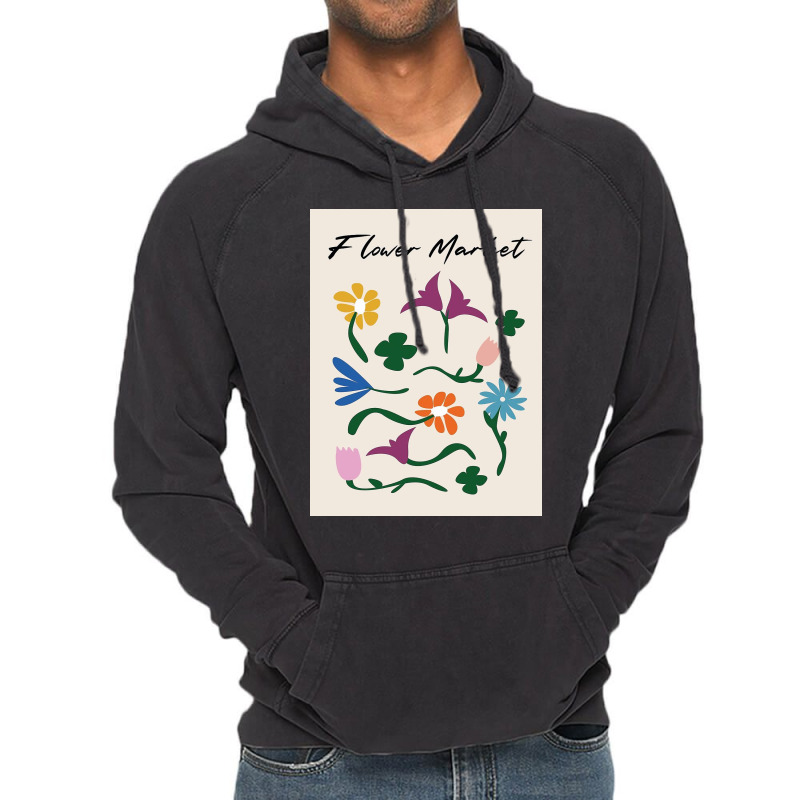 Flower Market Vintage Hoodie by Mabel L | Artistshot