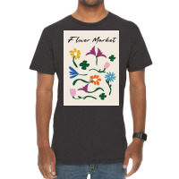 Flower Market Vintage T-shirt | Artistshot