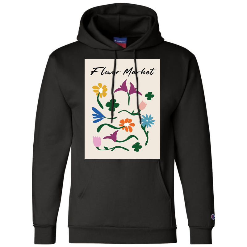 Flower Market Champion Hoodie by Mabel L | Artistshot