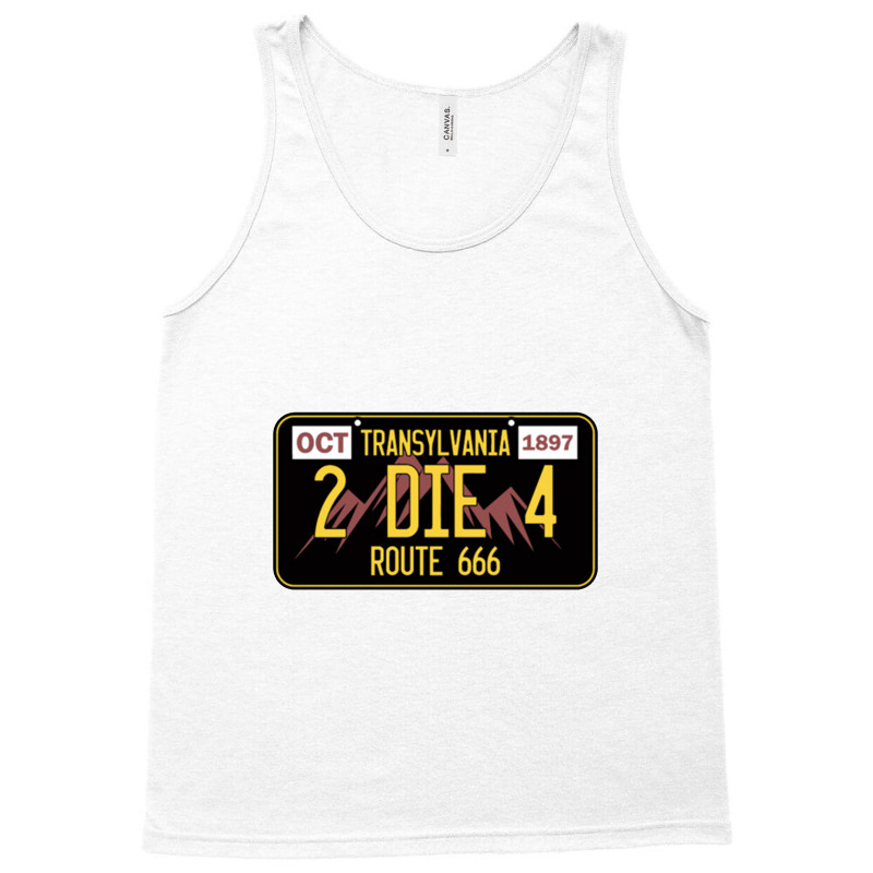 Transylvania License Plate Tank Top by mintonplaneteu | Artistshot