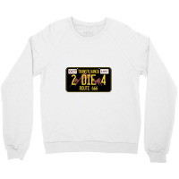 Transylvania License Plate Crewneck Sweatshirt | Artistshot