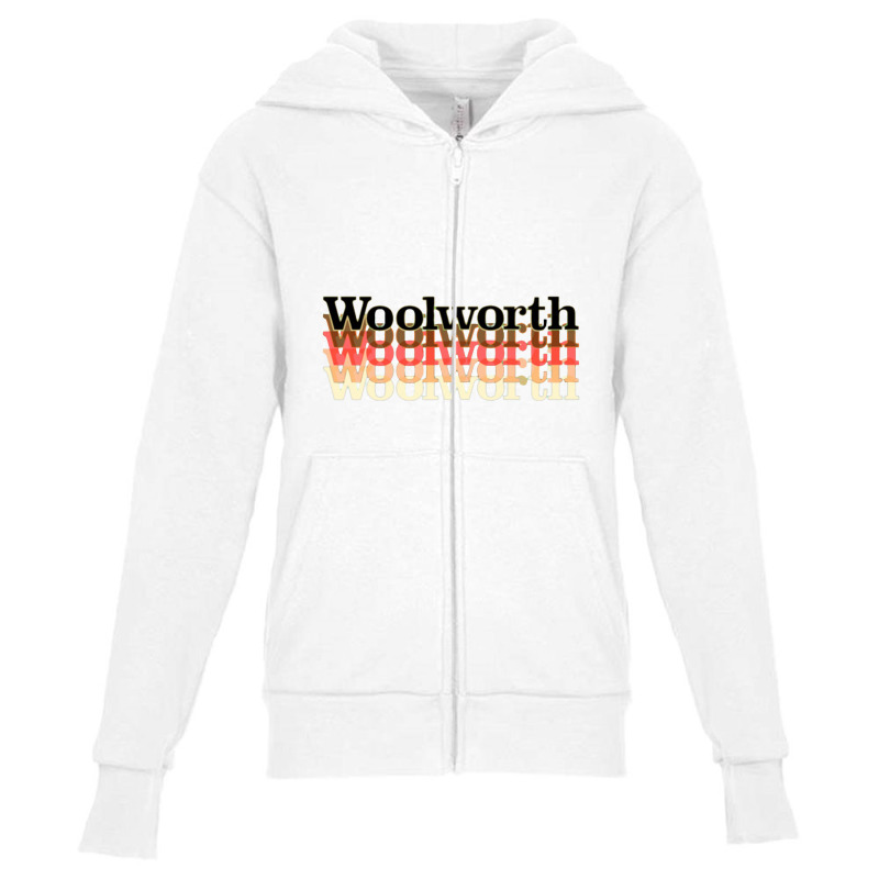 Woolworth (70s) Youth Zipper Hoodie by mintonplaneteu | Artistshot