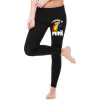 I Licked It So Its Mine Lesbian Lgbtq Rainbow Legging | Artistshot