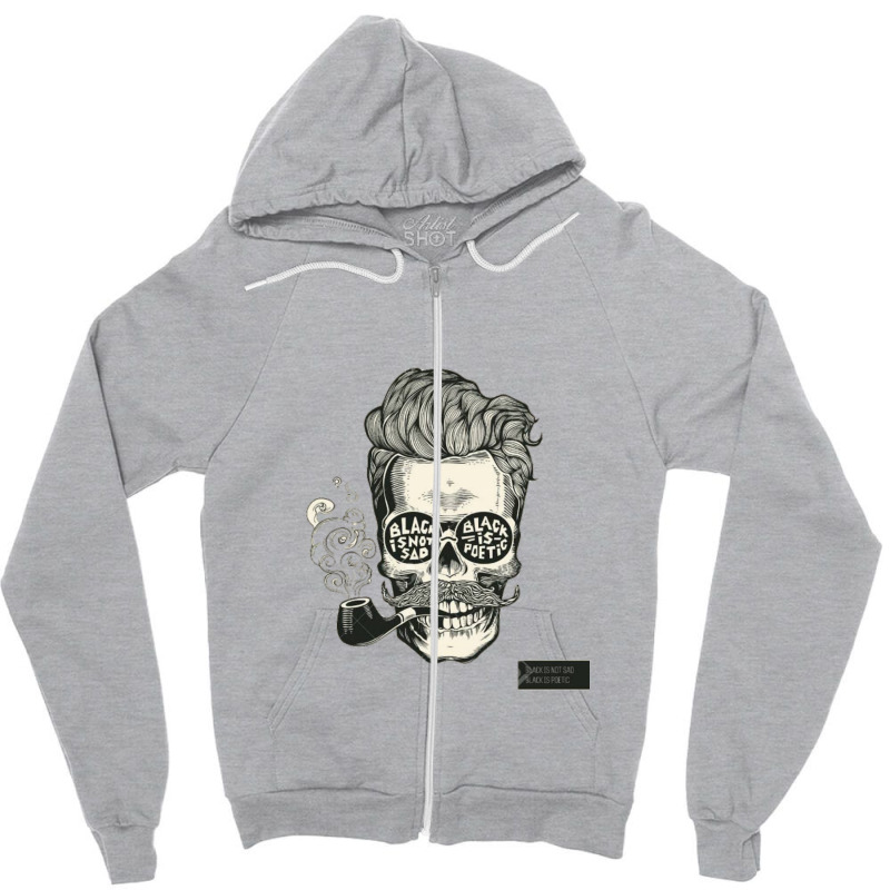 Danger Design Zipper Hoodie | Artistshot