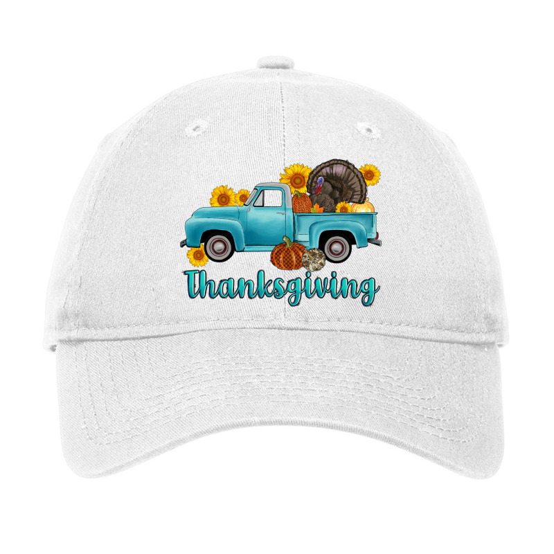 Thanksgiving Truck Turkey Adjustable Cap by AdoDesignShop | Artistshot