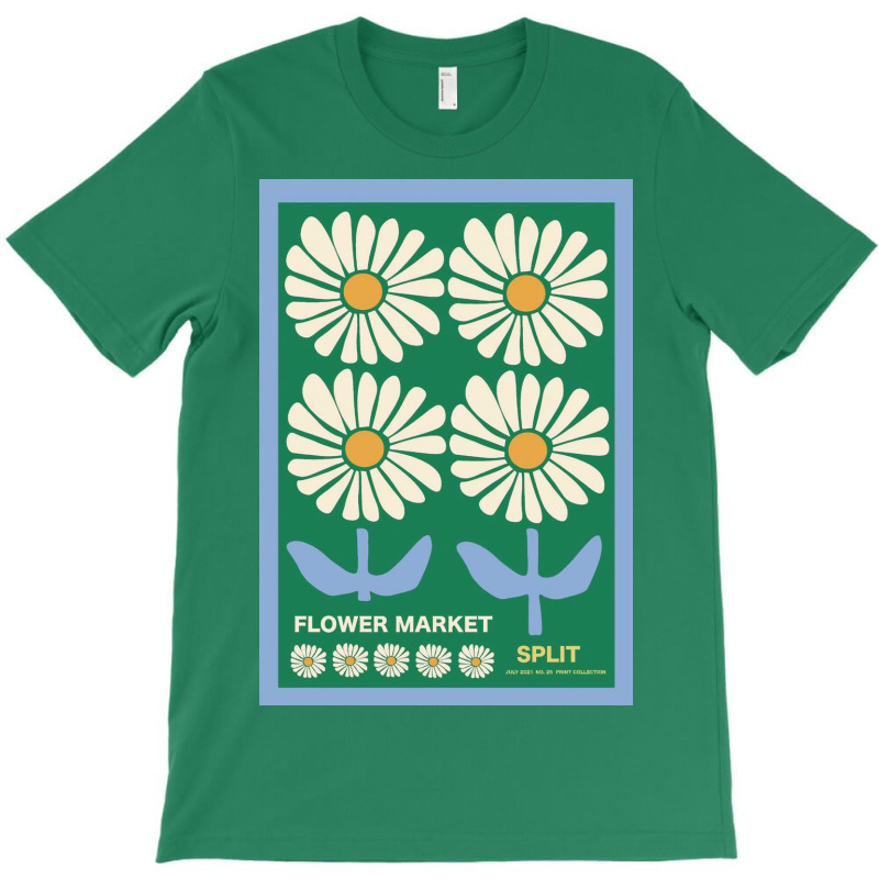 Split Flower Market T-Shirt by Kelly S | Artistshot