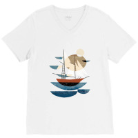 Sailing, Sailing V-neck Tee | Artistshot