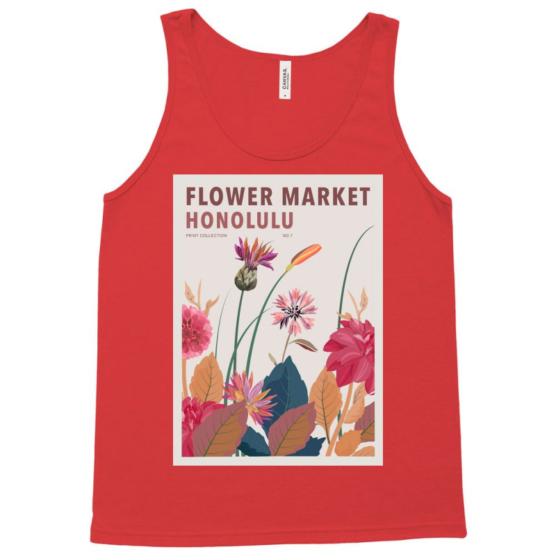 Flower Market Honohulu Tank Top | Artistshot