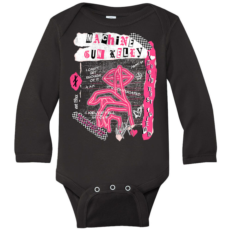 Vintage Graphic Machines Guns Art Kellys Limited Design Essential T Sh Long Sleeve Baby Bodysuit | Artistshot