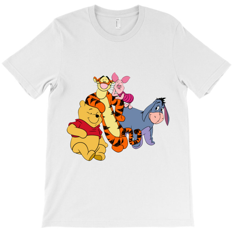 Cartoons Bear,piglet,tiger And Friends T-shirt | Artistshot