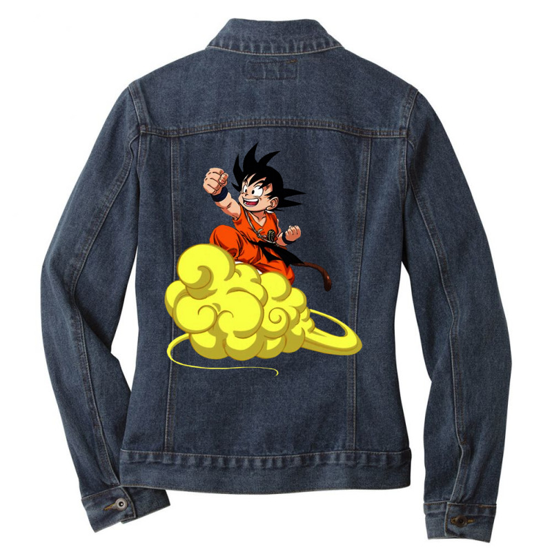 Goku Majin Ladies Denim Jacket by SuryaArt | Artistshot