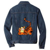 Cartoons,bear,piglet,tigger,eeyore Men Denim Jacket | Artistshot