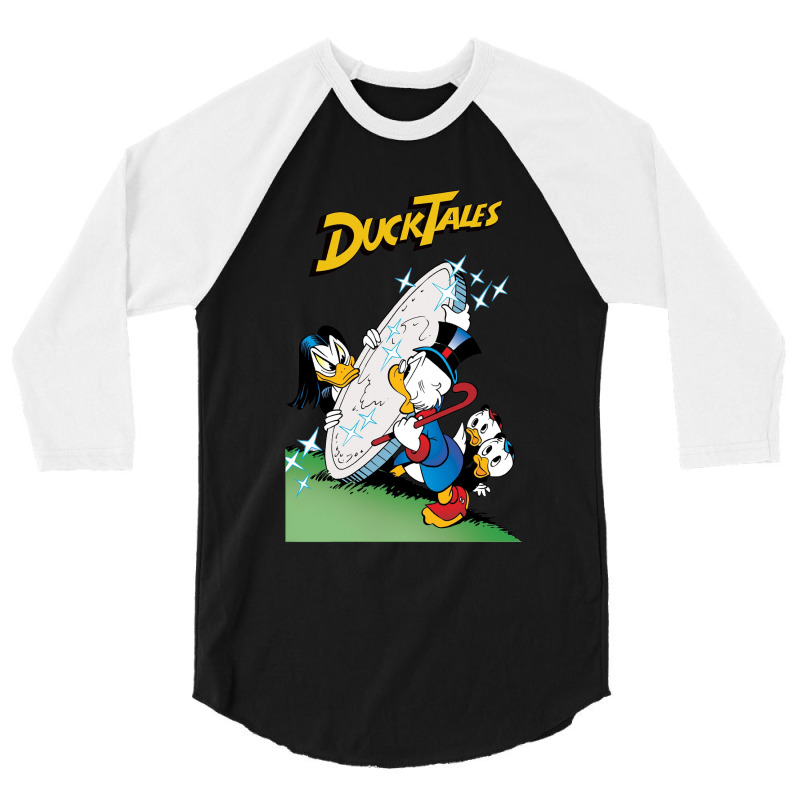 Vintage Classic Ducks Character Animated For Men Women 3/4 Sleeve Shirt | Artistshot