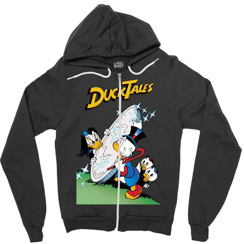 Vintage Classic Ducks Character Animated For Men Women Zipper Hoodie | Artistshot