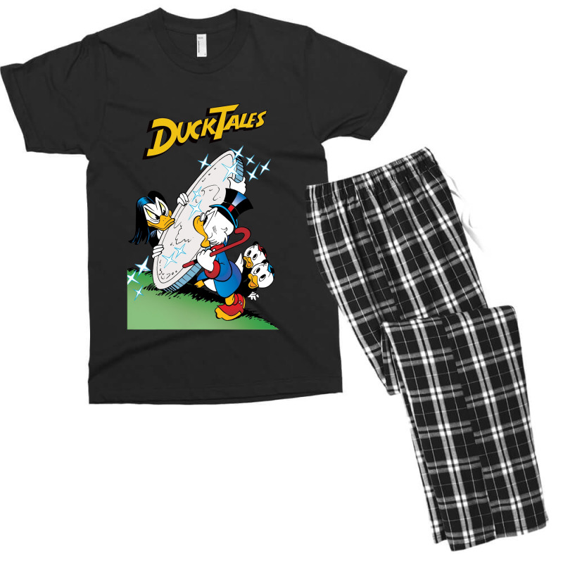 Vintage Classic Ducks Character Animated For Men Women Men's T-shirt Pajama Set | Artistshot