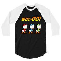 Vintage Ducks Character Animated My Favorite People 3/4 Sleeve Shirt | Artistshot